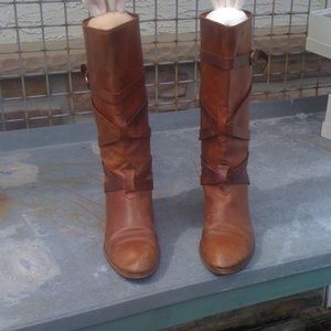 Joan and David Vintage Leather Boots 7M